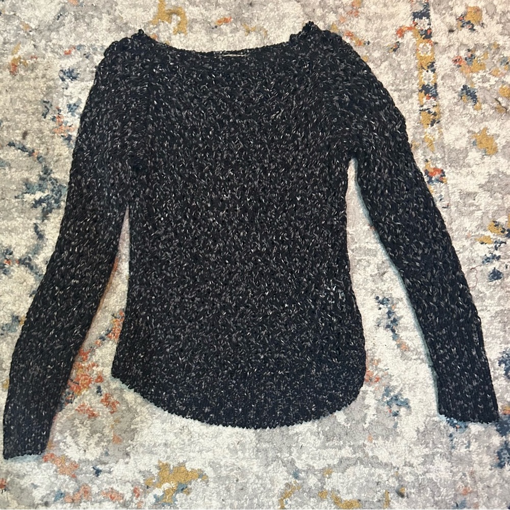 Humanoid Black Knit Women's Sweater Small